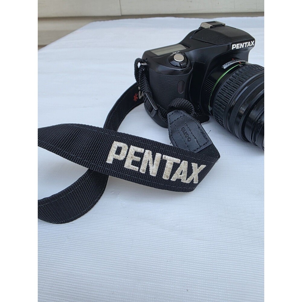 Pentax ist DL 6.1MP DSLR Camera Black w/ DA 18-55mm Lens Tested And Works - Picture 9 of 16